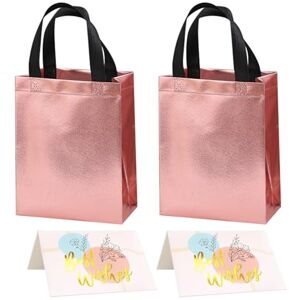 YSJCHEBS Sacs Cadeaux En Or Rose 2 Pièces Cartes De Vœux 2 Pièces, Sacs Fourre-Tout À Paillettes, Sacs Cadeaux De Fête Et De Mariage, Réutilisables - Publicité YSJCHEBS Sacs Cadeaux En Or Rose 2 Pièces Cartes De Vœux 2 Pièces, Sacs Fourre-Tout À Paillettes, Sacs Cadeaux De Fête Et De Mariage, Réutilisables - Publicité