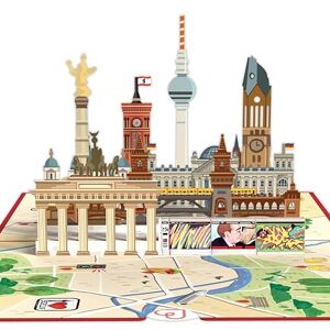 papercrush ® Carte pop-up Berlin Carte-cadeau anniversaire 3D, Bon cadeau d'argent pour voyage surprise à Berlin, Bon d'hôtel pour un anniversaire, Idée de cadeau pour un voyage en ville en Allemagne - Publicité papercrush ® Carte pop-up Berlin Carte-cadeau anniversaire 3D, Bon cadeau d'argent pour voyage surprise à Berlin, Bon d'hôtel pour un anniversaire, Idée de cadeau pour un voyage en ville en Allemagne - Publicité