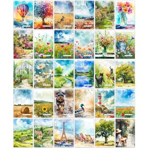 Panda 30 cartes de remerciement assorties, lumineuses et amusantes, avec enveloppes (cartes de remerciement) - Publicité Panda 30 cartes de remerciement assorties, lumineuses et amusantes, avec enveloppes (cartes de remerciement) - Publicité