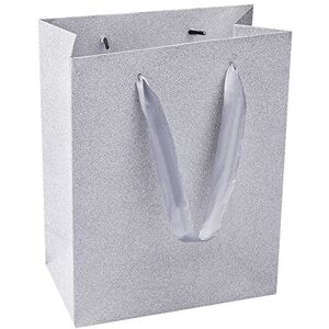 ideen mit herz Lot de 3 sacs cadeaux élégants, 23 cm x 18 cm x 10 cm, en papier gaufré & laqué Emballage cadeau Sac cadeau pour souvenir, cadeaux, cadeaux d'anniversaire, cadeaux de Noël (argent) - Publicité ideen mit herz Lot de 3 sacs cadeaux élégants, 23 cm x 18 cm x 10 cm, en papier gaufré & laqué Emballage cadeau Sac cadeau pour souvenir, cadeaux, cadeaux d'anniversaire, cadeaux de Noël (argent) - Publicité