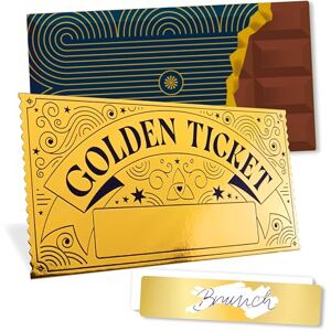 Inovida Ticket d'Or Bon Cadeau à Gratter Personnalisable : Carte à Gratter à Remplir – Créez Vos Propres Tickets à Gratter – Carte Ruban Dorée Personnalisée – Golden Ticket – Cadeaux Personnalisés - Publicité Inovida Ticket d'Or Bon Cadeau à Gratter Personnalisable : Carte à Gratter à Remplir – Créez Vos Propres Tickets à Gratter – Carte Ruban Dorée Personnalisée – Golden Ticket – Cadeaux Personnalisés - Publicité