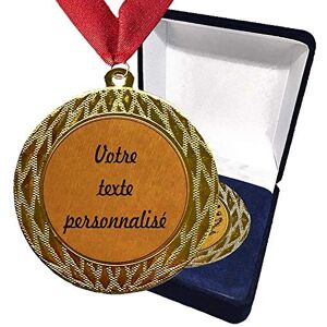 Larius Group Médaille Cadeau de Mariage 40 Ans Ensemble ou Votre Texte personnalisé Cadeau pour événement, compétition, Mariage, d'anniversaire, de Noël (Votre Texte + boîte) - Publicité Larius Group Médaille Cadeau de Mariage 40 Ans Ensemble ou Votre Texte personnalisé Cadeau pour événement, compétition, Mariage, d'anniversaire, de Noël (Votre Texte + boîte) - Publicité