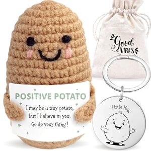 LOViLEE Pete de pommes de terre positives dans un coffret cadeau – Potate positive avec pochette cadeau et sac de rangement – Examen porte-bonheur – Vous pouvez créer le cadeau, cadeau de muter, bon - Publicité LOViLEE Pete de pommes de terre positives dans un coffret cadeau – Potate positive avec pochette cadeau et sac de rangement – Examen porte-bonheur – Vous pouvez créer le cadeau, cadeau de muter, bon - Publicité
