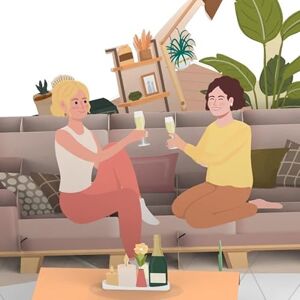 MOKIO ® Carte Pop-Up – Carte Cadeau pour Copines – Carte de vœux 3D pour un anniversaire, Bon cadeau pour offrir du temps avec sa meilleure amie - Publicité MOKIO ® Carte Pop-Up – Carte Cadeau pour Copines – Carte de vœux 3D pour un anniversaire, Bon cadeau pour offrir du temps avec sa meilleure amie - Publicité