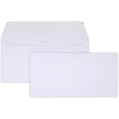 UNIVERS GRAPHIQUE Lot de 100 Enveloppe blanche Prestige luxe pour carte correspondance 110 x 220 mm DL papier extra blanc 135 g Patte autocollante pour carte de vœux, noël, invitation et mariage ref UGEVPRR121 - Publicité UNIVERS GRAPHIQUE Lot de 100 Enveloppe blanche Prestige luxe pour carte correspondance 110 x 220 mm DL papier extra blanc 135 g Patte autocollante pour carte de vœux, noël, invitation et mariage ref UGEVPRR121 - Publicité