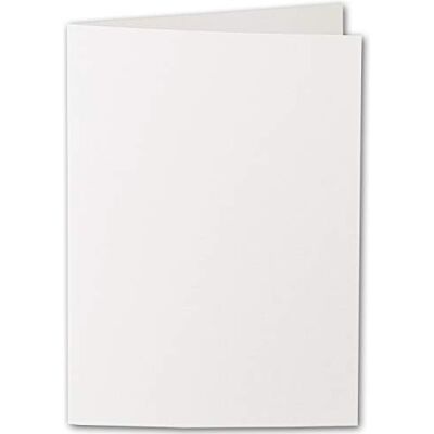 ARTOZ Lot de 75 cartes pliantes DIN B6 – Ivoire (crème) nervurées 120 x 169 mm Cartes pliantes vierges – Cartes à personnaliser avec nervures élégantes Eteurgoutteur de 220 g/m² – Série 1001 - Publicité ARTOZ Lot de 75 cartes pliantes DIN B6 – Ivoire (crème) nervurées 120 x 169 mm Cartes pliantes vierges – Cartes à personnaliser avec nervures élégantes Eteurgoutteur de 220 g/m² – Série 1001 - Publicité