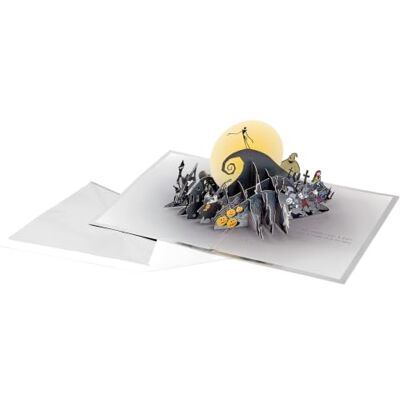 Hallmark Signature Paper Carte d'anniversaire pop-up « Wonder Nightmare Before Christmas » (Happy Nightmars) - Publicité Hallmark Signature Paper Carte d'anniversaire pop-up « Wonder Nightmare Before Christmas » (Happy Nightmars) - Publicité