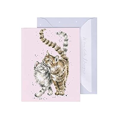 Wrendale Designs Wrendale GE122 Carte de vœux double avec enveloppe Mini carte pour vous Motif chats 7,5 x 9 cm - Publicité Wrendale Designs Wrendale GE122 Carte de vœux double avec enveloppe Mini carte pour vous Motif chats 7,5 x 9 cm - Publicité