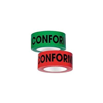 STICKERSLAB GHIRARDI StickersLab 6 Ruban adhésif de signalisation polypropylène silencieux Conforme/Non Conforme (6 Roule"Conforme") - Publicité STICKERSLAB GHIRARDI StickersLab 6 Ruban adhésif de signalisation polypropylène silencieux Conforme/Non Conforme (6 Roule"Conforme") - Publicité