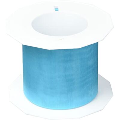 Ruban cadeau transparent turquoise C.E. Pattberg - Ruban cadeau - Publicité Ruban cadeau transparent turquoise C.E. Pattberg - Ruban cadeau - Publicité