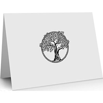 Panda 15 cartes arbre de vie en papier recyclé - Publicité Panda 15 cartes arbre de vie en papier recyclé - Publicité