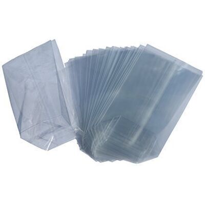 PGV Lot de 1000 sachets à fond croisé OPP 95 x 190 mm - Publicité PGV Lot de 1000 sachets à fond croisé OPP 95 x 190 mm - Publicité