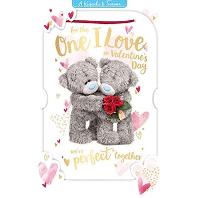 Me To You Carte de Saint-Valentin holographique 3D « One I Love » - Publicité Me To You Carte de Saint-Valentin holographique 3D « One I Love » - Publicité