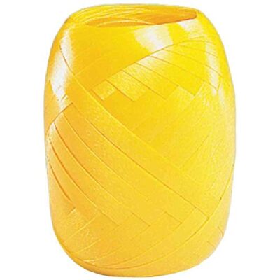 SUSY CARD Lot de 3 Rubans Bolduc en pelote lisse 5 mm x 20 m Jaune - Publicité SUSY CARD Lot de 3 Rubans Bolduc en pelote lisse 5 mm x 20 m Jaune - Publicité