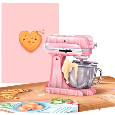 PopLife ® Carte pop-up 3D pour la fête des mères, un anniversaire, la Saint-Valentin – Pour boulangers, pâtissiers, amateurs de cuisine, maman, grand-mère, épouse, petite amie – Jolie carte de vœux - Publicité PopLife ® Carte pop-up 3D pour la fête des mères, un anniversaire, la Saint-Valentin – Pour boulangers, pâtissiers, amateurs de cuisine, maman, grand-mère, épouse, petite amie – Jolie carte de vœux - Publicité