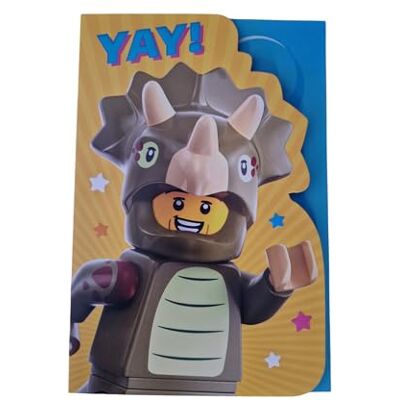 Hallmark Cartes d'anniversaire LEGO Open Dimensions de la carte : 14 x 20 cm. Publicité Hallmark Cartes d'anniversaire LEGO Open Dimensions de la carte : 14 x 20 cm. Publicité