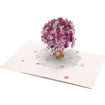 ASVP Shop Carte pop-up 3D pour maman, épouse ou événements comme un anniversaire de mariage, un anniversaire ou des condoléances - Publicité ASVP Shop Carte pop-up 3D pour maman, épouse ou événements comme un anniversaire de mariage, un anniversaire ou des condoléances - Publicité