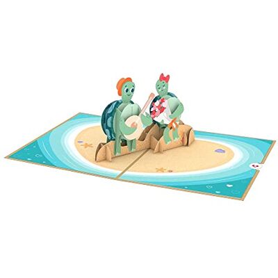 Lovepop Carte d'anniversaire pop-up « Turtley in Love » 12,7 x 17,8 cm Carte de vœux amusante en forme de tortue ; carte de vœux 3D océan pour mari, épouse, petit ami, petite amie, lui, elle - Publicité Lovepop Carte d'anniversaire pop-up « Turtley in Love » 12,7 x 17,8 cm Carte de vœux amusante en forme de tortue ; carte de vœux 3D océan pour mari, épouse, petit ami, petite amie, lui, elle - Publicité