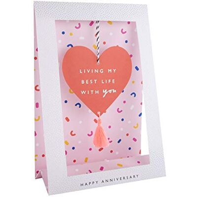 Hallmark Our Anniversary Card – Cadre en forme de cœur - Publicité Hallmark Our Anniversary Card – Cadre en forme de cœur - Publicité