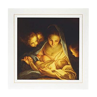 UK Greetings Carte de Noël religieuse Vierge Marie et Bébé Jésus - Publicité UK Greetings Carte de Noël religieuse Vierge Marie et Bébé Jésus - Publicité