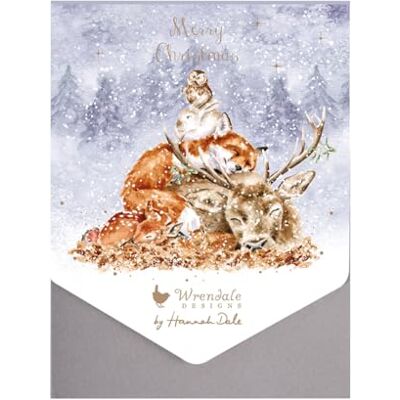 Wrendale Designs Lot de cartes de Noël en forme d'animal Comfort and Joy - Publicité Wrendale Designs Lot de cartes de Noël en forme d'animal Comfort and Joy - Publicité