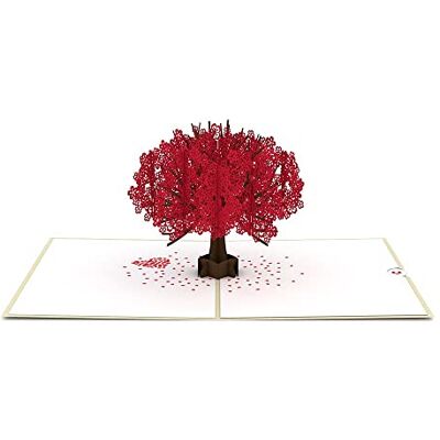 Lovepop Carte de vœux pop-up 3D avec arbre en fleurs de cerisier Cadeau idéal pour anniversaire, fête des mères, mariage, Saint-Valentin, remerciement - Publicité Lovepop Carte de vœux pop-up 3D avec arbre en fleurs de cerisier Cadeau idéal pour anniversaire, fête des mères, mariage, Saint-Valentin, remerciement - Publicité