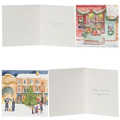 UK Greetings Lot de 18 cartes de Noël pour lui/elle/ami – 2 motifs de scène hivernale - Publicité UK Greetings Lot de 18 cartes de Noël pour lui/elle/ami – 2 motifs de scène hivernale - Publicité