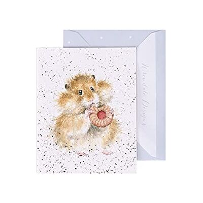 Wrendale Designs Wrendale GE053 Carte de vœux double avec enveloppe Mini carte rien que pour vous, hamster, The diet starts tomorrow 7,5 x 9 cm Beige - Publicité Wrendale Designs Wrendale GE053 Carte de vœux double avec enveloppe Mini carte rien que pour vous, hamster, The diet starts tomorrow 7,5 x 9 cm Beige - Publicité
