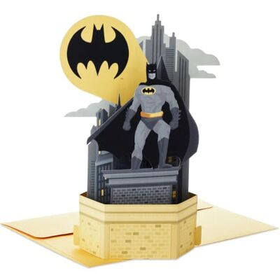 Hallmark Carte d'anniversaire pop-up Batman pour lui (Jour héroïque) Paper Wonder Carte 3D - Publicité Hallmark Carte d'anniversaire pop-up Batman pour lui (Jour héroïque) Paper Wonder Carte 3D - Publicité