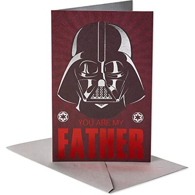 American Greetings Carte d'anniversaire pour papa (Star Wars, Dark Vador) - Publicité American Greetings Carte d'anniversaire pour papa (Star Wars, Dark Vador) - Publicité