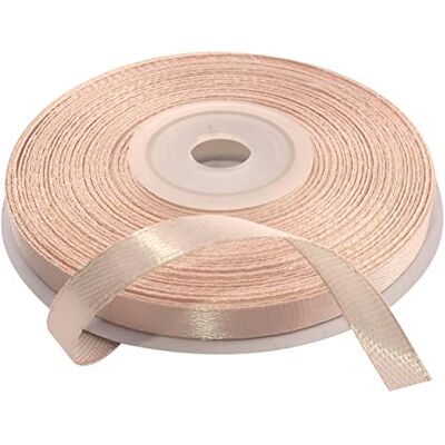 AERZETIX C55614 Rouleau ruban en satin 6 mm x 25 m couleur pêche bande d'emballage cadeaux pour décoration cérémonie mariage anniversaire fête party en polyester - Publicité AERZETIX C55614 Rouleau ruban en satin 6 mm x 25 m couleur pêche bande d'emballage cadeaux pour décoration cérémonie mariage anniversaire fête party en polyester - Publicité