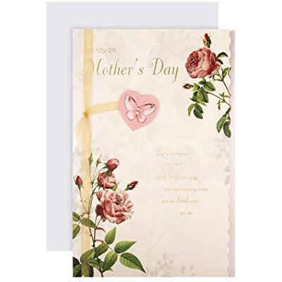 Hallmark - Mother’s Day Card - Lettres dorées - Paillettes - Card - Publicité Hallmark - Mother’s Day Card - Lettres dorées - Paillettes - Card - Publicité