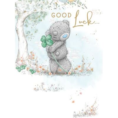 Me To You Bear Carte de chance ours avec trèfle - Publicité Me To You Bear Carte de chance ours avec trèfle - Publicité