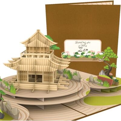PopLife ® Carte pop-up 3D Motif jardin zen japonais – Carte de remerciement, rétablissement, fête des mères, Saint-Valentin, condoléances, surprise pour un jardinier – Pour maman, papa, sœur, - Publicité PopLife ® Carte pop-up 3D Motif jardin zen japonais – Carte de remerciement, rétablissement, fête des mères, Saint-Valentin, condoléances, surprise pour un jardinier – Pour maman, papa, sœur, - Publicité