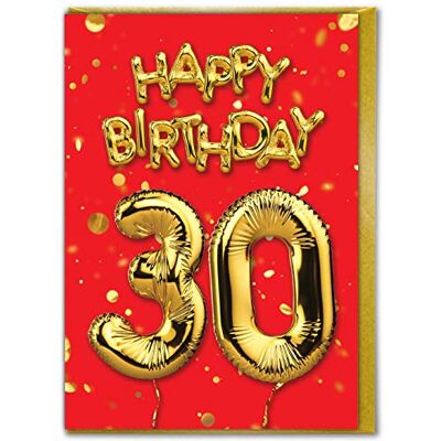 Candy Carte d'anniversaire 30 ans – pour fils et filles – petit-fils et petit-fille – ami. Publicité Candy Carte d'anniversaire 30 ans – pour fils et filles – petit-fils et petit-fille – ami. Publicité