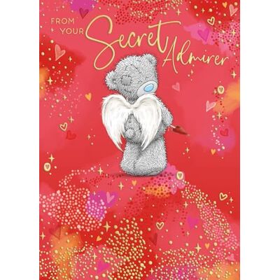 Me To You Bear Carte de Saint-Valentin Secret Admirer - Publicité Me To You Bear Carte de Saint-Valentin Secret Admirer - Publicité