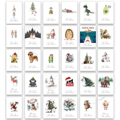 Panda 30 Cartes de Noël avec des jeux de mots Souhaitez un joyeux Noël à quelqu'un avec style De vraies cartes de Noël ici ! - Publicité Panda 30 Cartes de Noël avec des jeux de mots Souhaitez un joyeux Noël à quelqu'un avec style De vraies cartes de Noël ici ! - Publicité