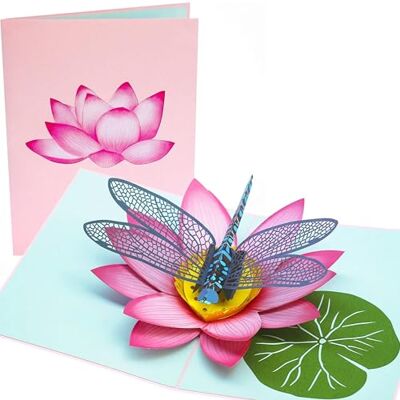 PopLife Libellule 3d Pop Up Carte de vœux pour toutes les occasions – être aimé, jardinier, amateur de fleurs – Anniversaire, graduation, Get Well, anniversaire, fiançailles, sœur de condoléances - Publicité PopLife Libellule 3d Pop Up Carte de vœux pour toutes les occasions – être aimé, jardinier, amateur de fleurs – Anniversaire, graduation, Get Well, anniversaire, fiançailles, sœur de condoléances - Publicité