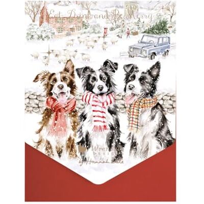 Wrendale Designs Lot de cartes de Noël « While Shepherds Watched » - Publicité Wrendale Designs Lot de cartes de Noël « While Shepherds Watched » - Publicité