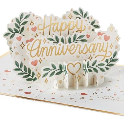 Hallmark Paper Wonder Carte d'anniversaire pop-up 3D Doré - Publicité Hallmark Paper Wonder Carte d'anniversaire pop-up 3D Doré - Publicité