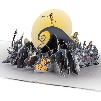 Hallmark Signature Paper Carte d'anniversaire pop-up « Wonder Nightmare Before Christmas » (Happy Nightmars) - Publicité Hallmark Signature Paper Carte d'anniversaire pop-up « Wonder Nightmare Before Christmas » (Happy Nightmars) - Publicité