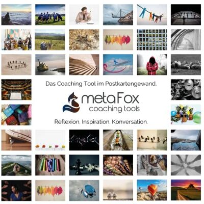 metaFox ZusammenWachsen 52 Postkarten für Coaching und Teambuilding - Publicité metaFox ZusammenWachsen 52 Postkarten für Coaching und Teambuilding - Publicité