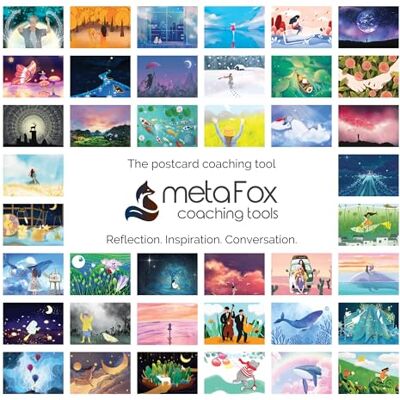 metaFox Dreamland Inspirational Postcards Pack for Coaching & Self-Reflection - Publicité metaFox Dreamland Inspirational Postcards Pack for Coaching & Self-Reflection - Publicité