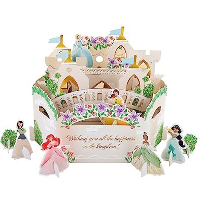 Hallmark Carte d'anniversaire pop-up 3D Motif princesses Disney - Publicité Hallmark Carte d'anniversaire pop-up 3D Motif princesses Disney - Publicité