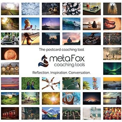 metaFox 52 Inspirational Cards, Positive Affirmations Cards & Motivational Postcards, Picture Cards for Life Coaching, Therapy, & Personal Advice, Mindfulness Cards, Coaching Cards, Life Design - Publicité metaFox 52 Inspirational Cards, Positive Affirmations Cards & Motivational Postcards, Picture Cards for Life Coaching, Therapy, & Personal Advice, Mindfulness Cards, Coaching Cards, Life Design - Publicité