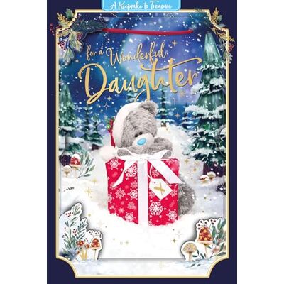 Me To You Tatty Teddy Carte souvenir de Noël 3D pour fille, Tatty Teddy avec cadeau, 15,2 x 22,9 cm – Collection officielle - Publicité Me To You Tatty Teddy Carte souvenir de Noël 3D pour fille, Tatty Teddy avec cadeau, 15,2 x 22,9 cm – Collection officielle - Publicité