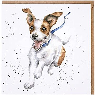 Wrendale Designs Wrendale Freedom Jack Russell Carte d'anniversaire Chien - Publicité Wrendale Designs Wrendale Freedom Jack Russell Carte d'anniversaire Chien - Publicité