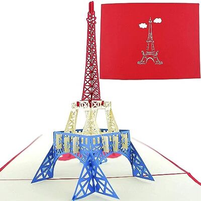 PopLife Cards Tour Eiffel, Paris 3d pop up carte de voeux toutes les occasions - Publicité PopLife Cards Tour Eiffel, Paris 3d pop up carte de voeux toutes les occasions - Publicité