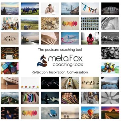 metaFox GROWING TOGETHER a special kind of postcard set for team building & team development, with 52 cards coaching tool card set, motivation cards, emotional cards, communication training - Publicité metaFox GROWING TOGETHER a special kind of postcard set for team building & team development, with 52 cards coaching tool card set, motivation cards, emotional cards, communication training - Publicité