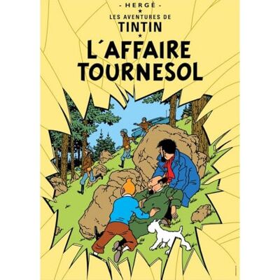 Tintin Carte postale album de : L'affaire Tournesol 30086 (15x10cm) - Publicité Tintin Carte postale album de : L'affaire Tournesol 30086 (15x10cm) - Publicité